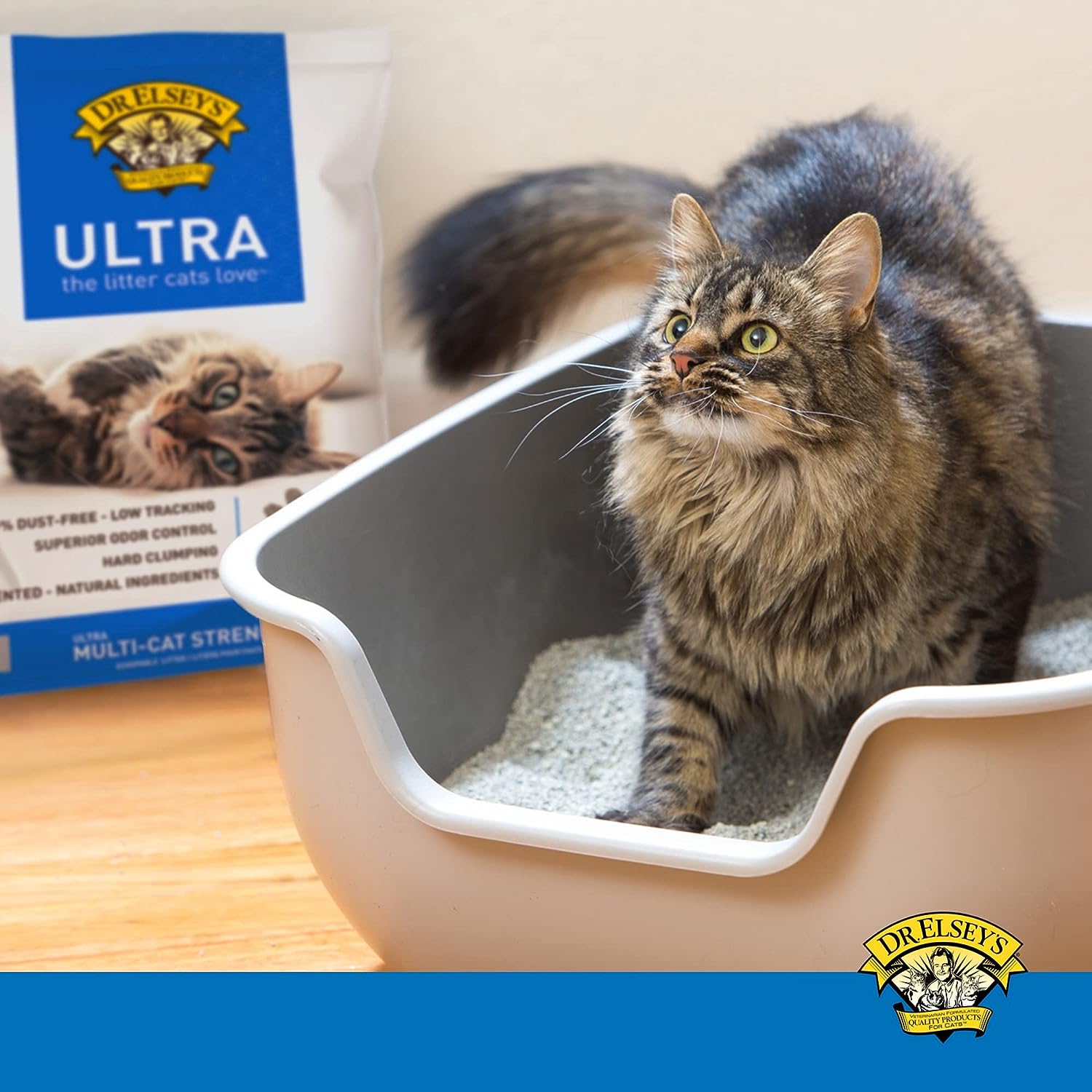 Dr Elsey's Precious Cat Ultra Hard Clumping Non Scented 99% Dust Free 8kg